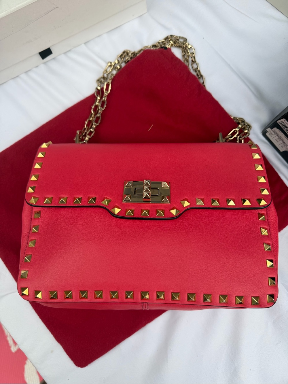 Valentino Garavani Rockstud pink bag